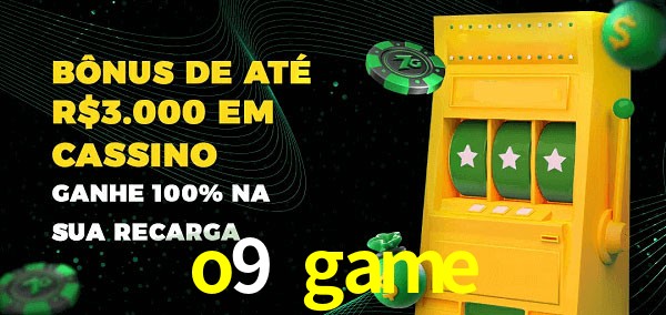 o9 game melhor bônus de depósito